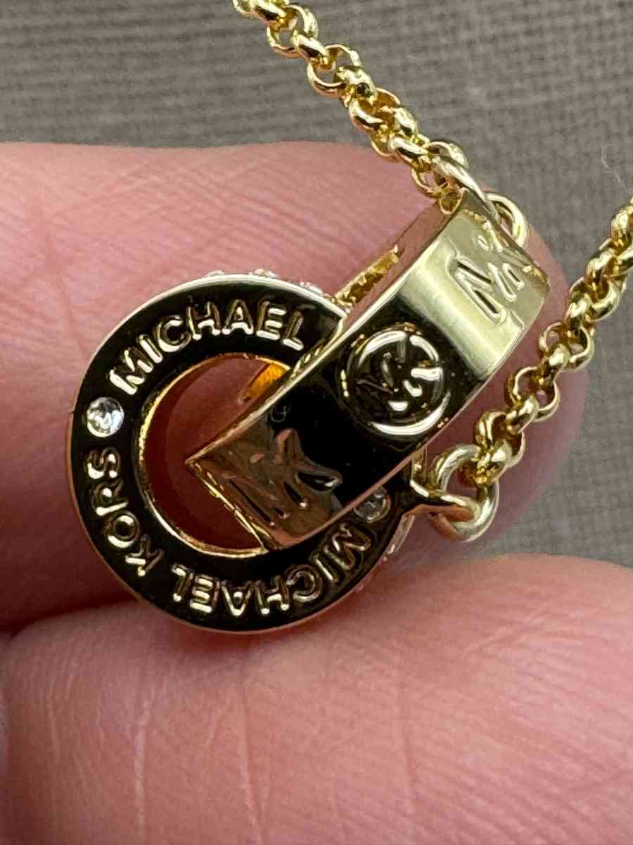 2000AHSH Michael Kors Brass W Gold Color Plating Circles  Cr - Gallatin, Tennessee - FleaMarketBay
