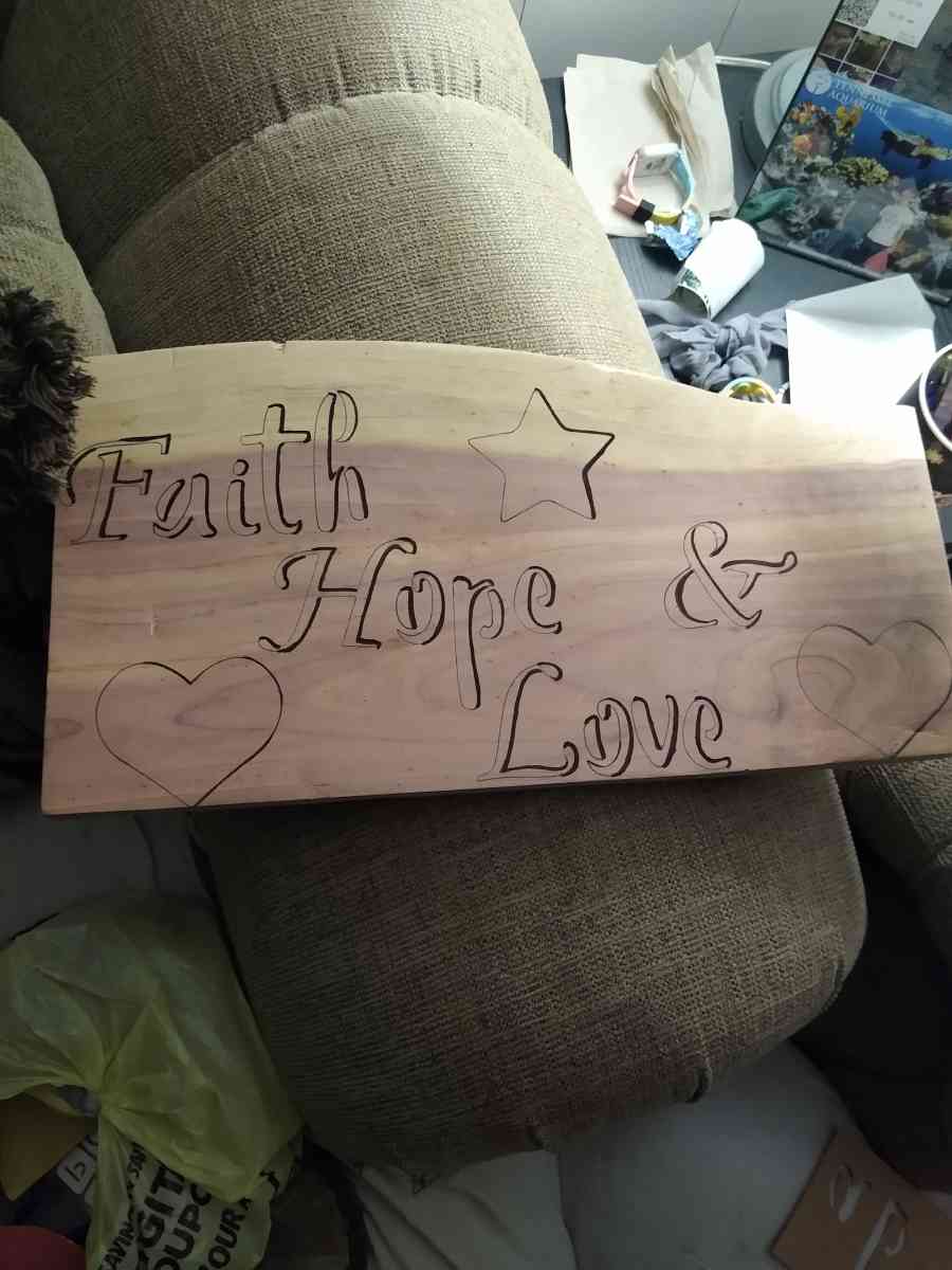 handcrafted  Red Cedar signs and crosses - Cartersville, Georgia