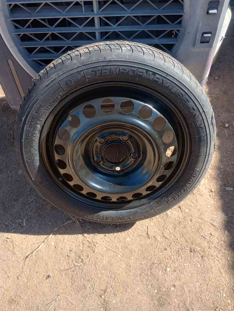 5 lug spare tire 2018 to 2021 Chevy equinox - Benson, Arizona - FleaMarketBay
