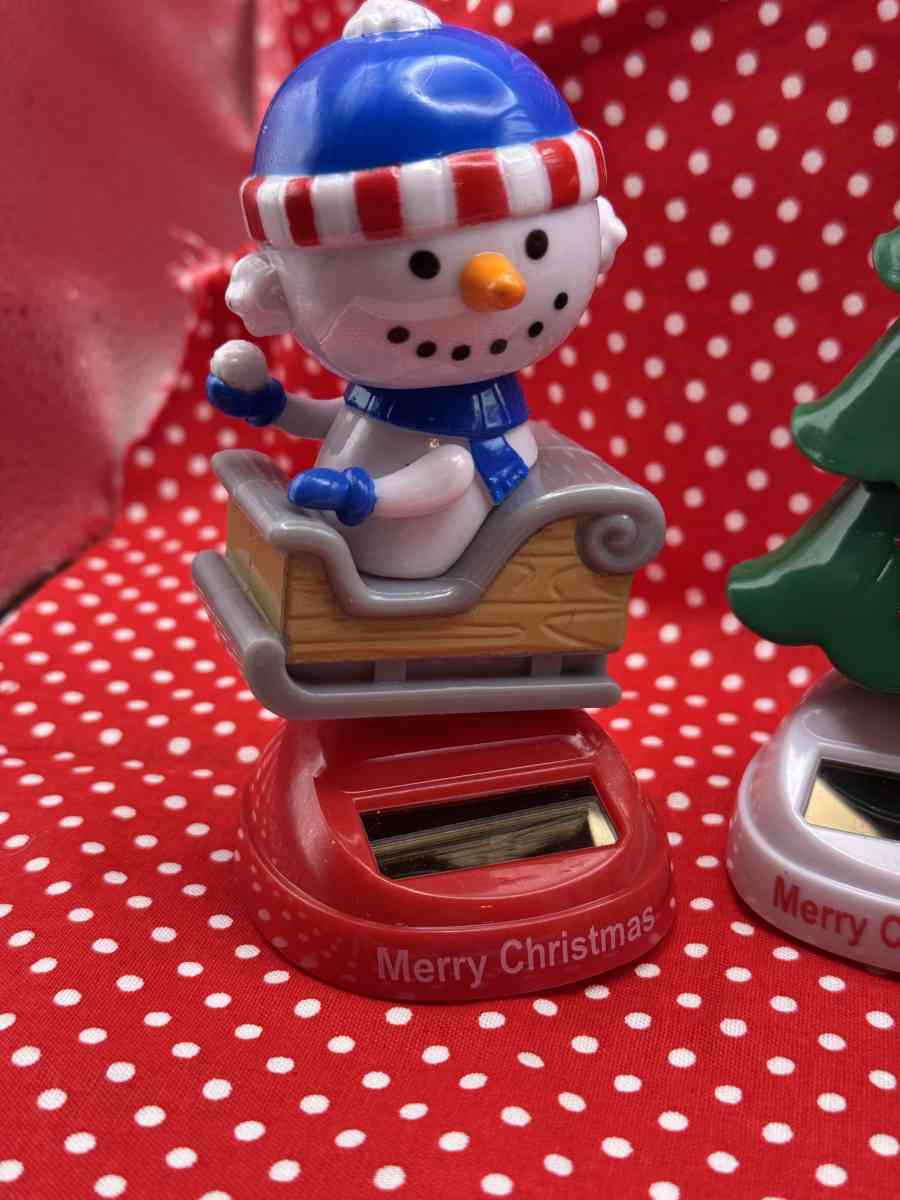 Three Solar Christmas Characters - Gallatin, Tennessee - FleaMarketBay