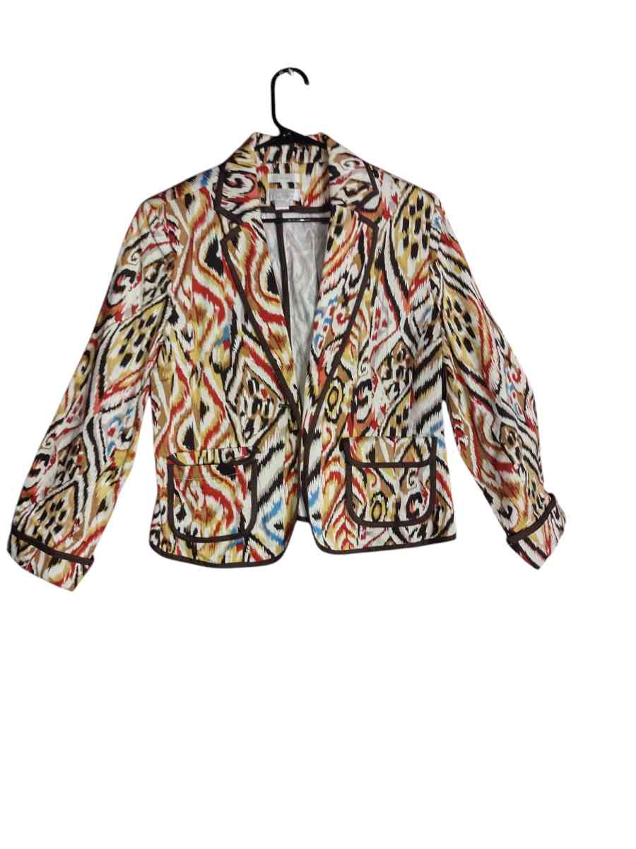 vintage Christopher and Banks extremely colorful suit jacket - Saint Louis, Missouri