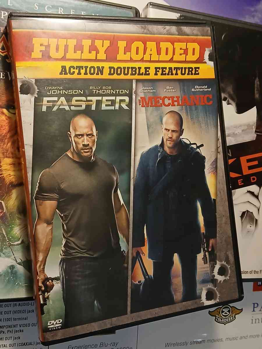 Faster with Dwayne Johnson and The Mechanic with Jason S - Indianapolis, Indiana - FleaMarketBay