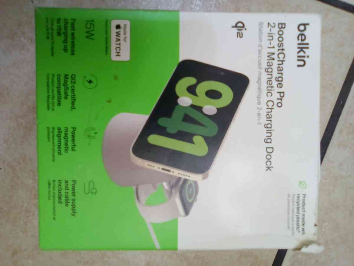 Boost Charge Pro   2 in 1 magnetic charging dock - San Antonio, Texas - FleaMarketBay