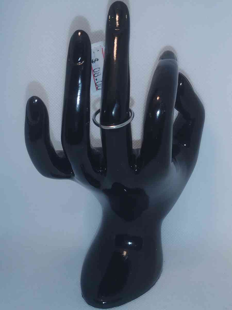 Simple Silver Band Ring GA - Roanoke, Virginia - FleaMarketBay