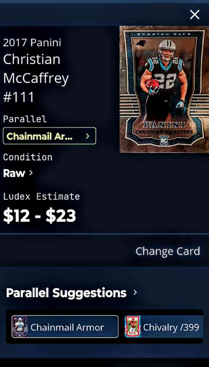 christian mcaffrey 6 card lot - Abbott, Texas - FleaMarketBay