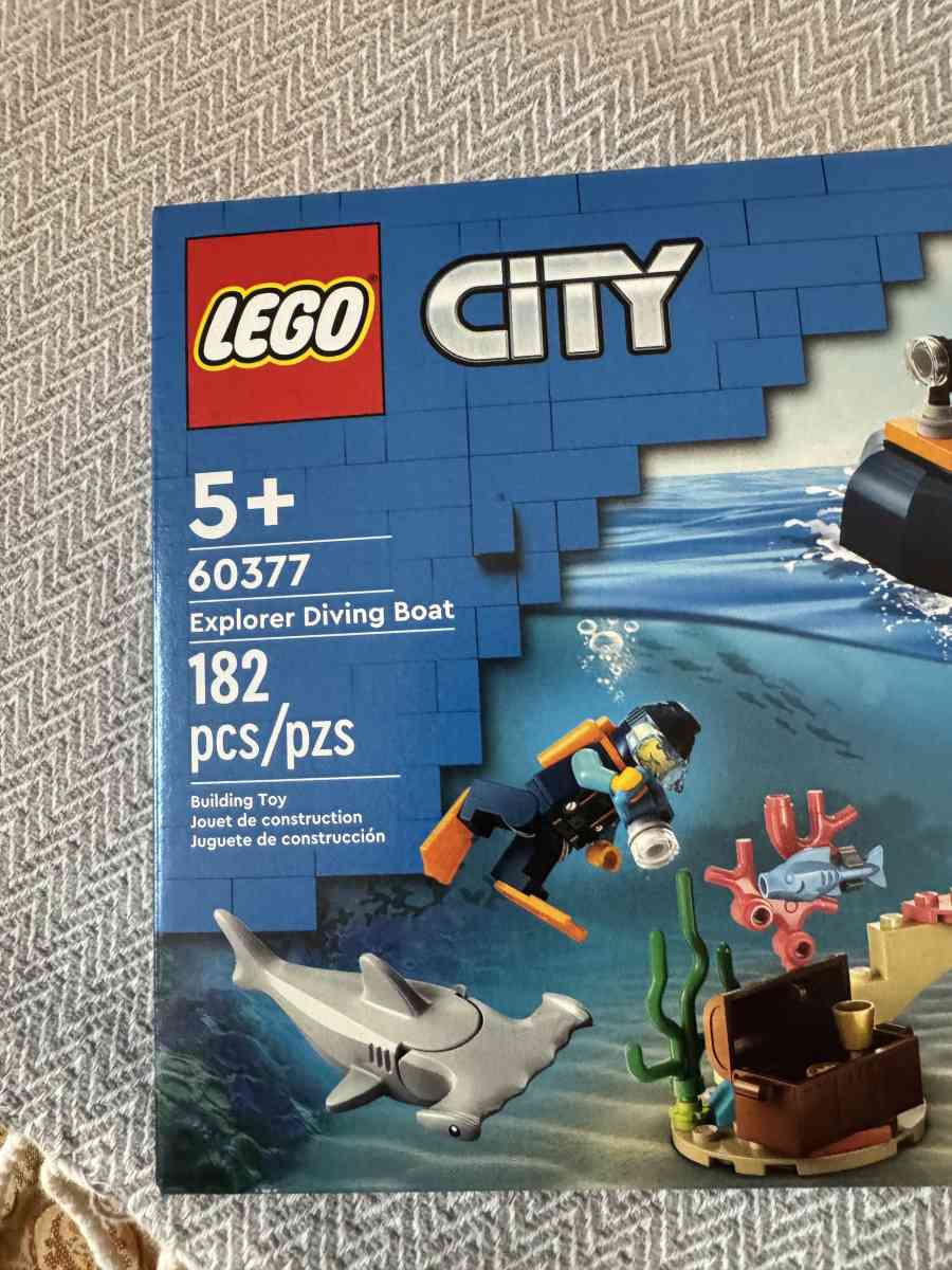 2005AMTT New Lego 60377 City Explorer Diving Boat Building S - Gallatin, Tennessee - FleaMarketBay