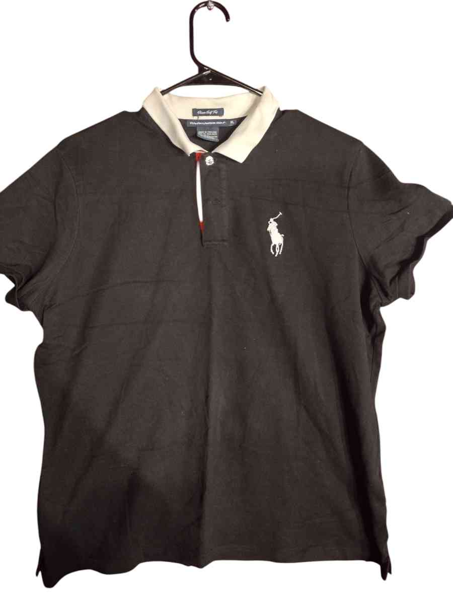 vintage black Ralph Lauren black gulf shirt - Saint Louis, Missouri