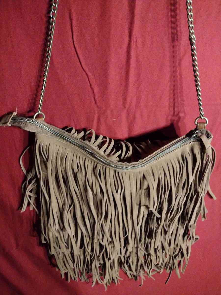 leather tassel purse - Saint Louis, Missouri - FleaMarketBay