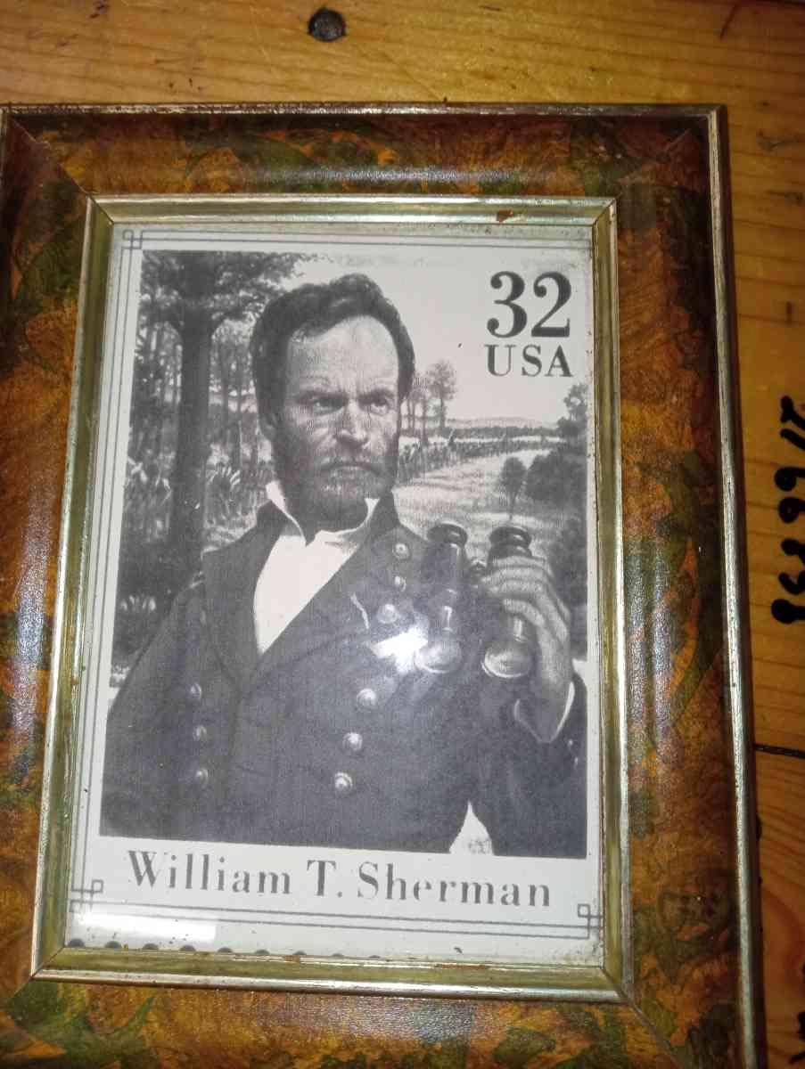 William T Sherman 32 stamp