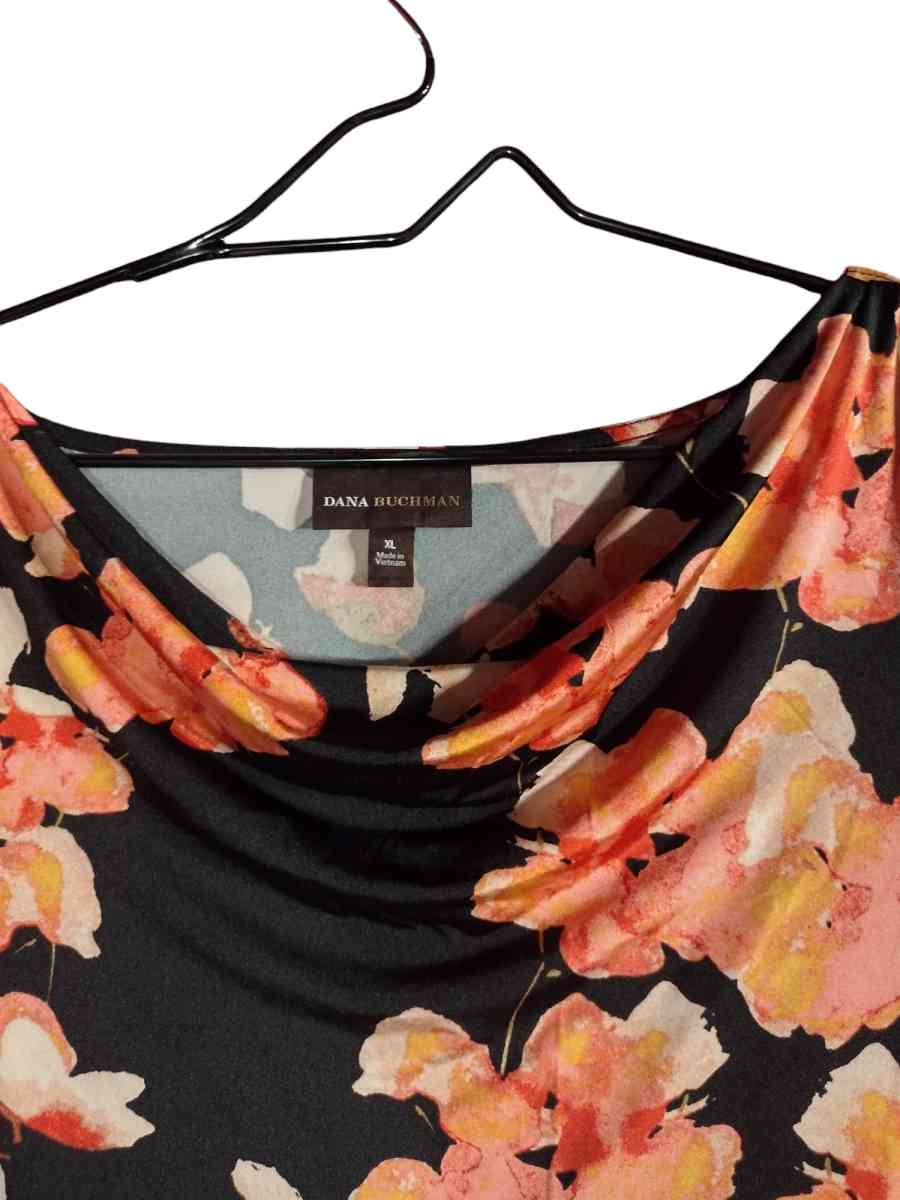 Dana Buchman floral dress - Saint Louis, Missouri