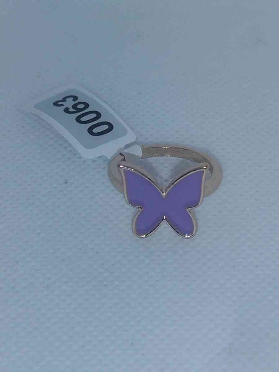 Purple Butterfly ring - Roanoke, Virginia - FleaMarketBay