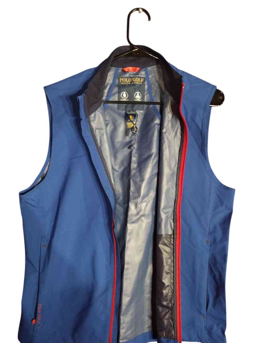 vintage blue Polo golf by Ralph Lauren watar proof vest - Saint Louis, Missouri