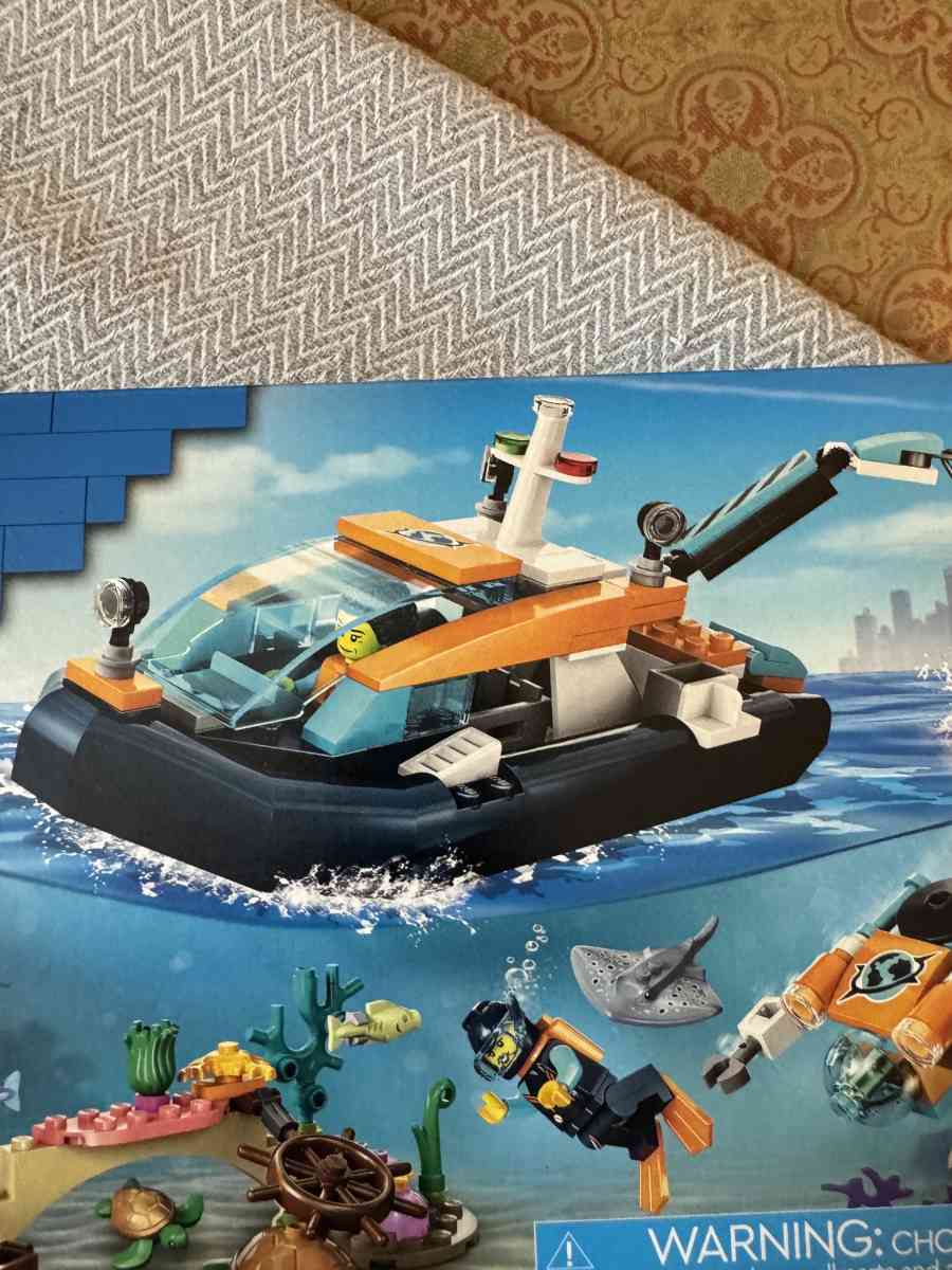 2005AMTT New Lego 60377 City Explorer Diving Boat Building S - Gallatin, Tennessee - FleaMarketBay