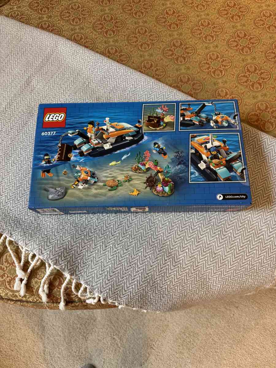 2005AMTT New Lego 60377 City Explorer Diving Boat Building S - Gallatin, Tennessee - FleaMarketBay