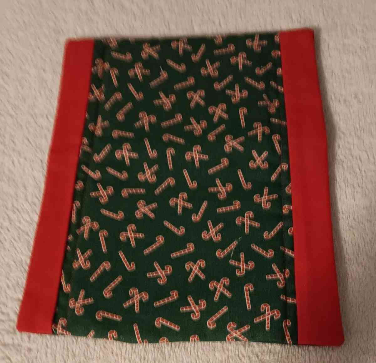 Handmade Burp Rag Holiday Print - Nashville, Arkansas - FleaMarketBay