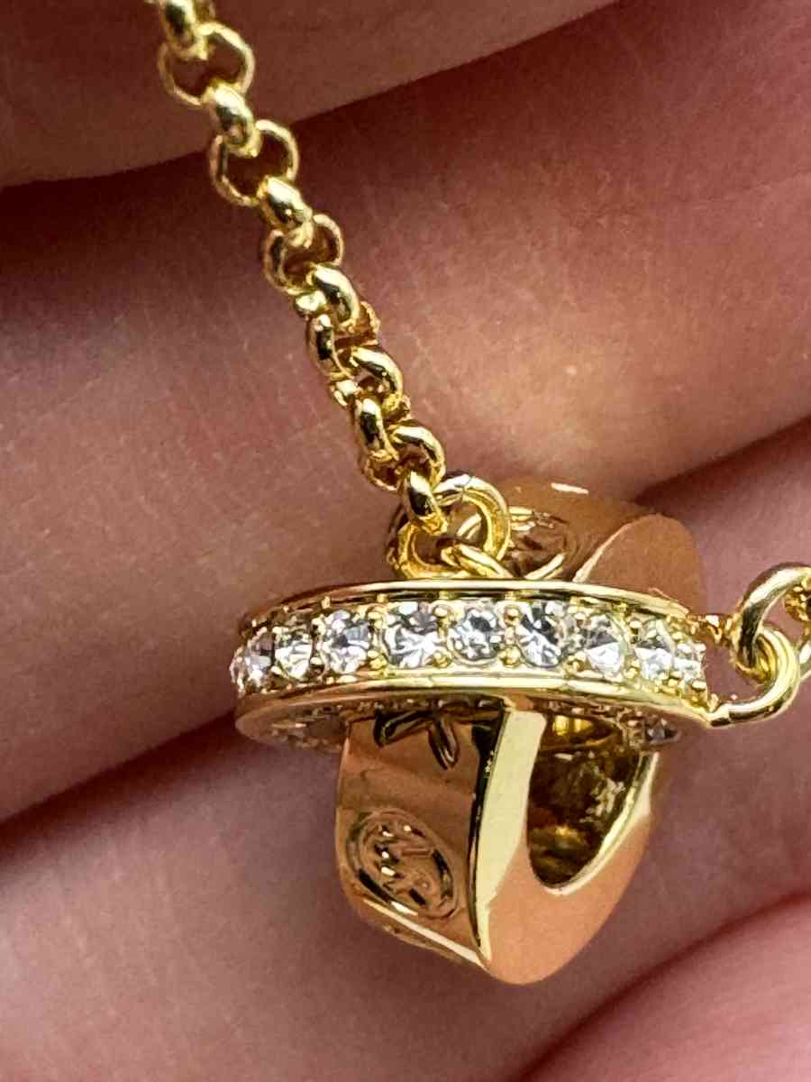 2000AHSH Michael Kors Brass W Gold Color Plating Circles  Cr - Gallatin, Tennessee - FleaMarketBay