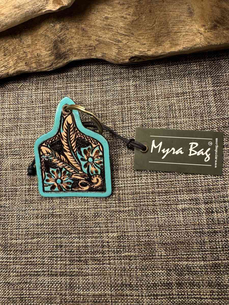 2014MMT  Myra Bag Twlights First Bloom  Tooled Leather  Key - Gallatin, Tennessee