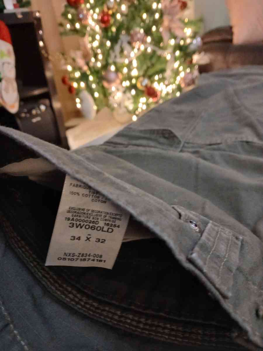 Wrangler work cargo pants 34x32 - Indianapolis, Indiana - FleaMarketBay