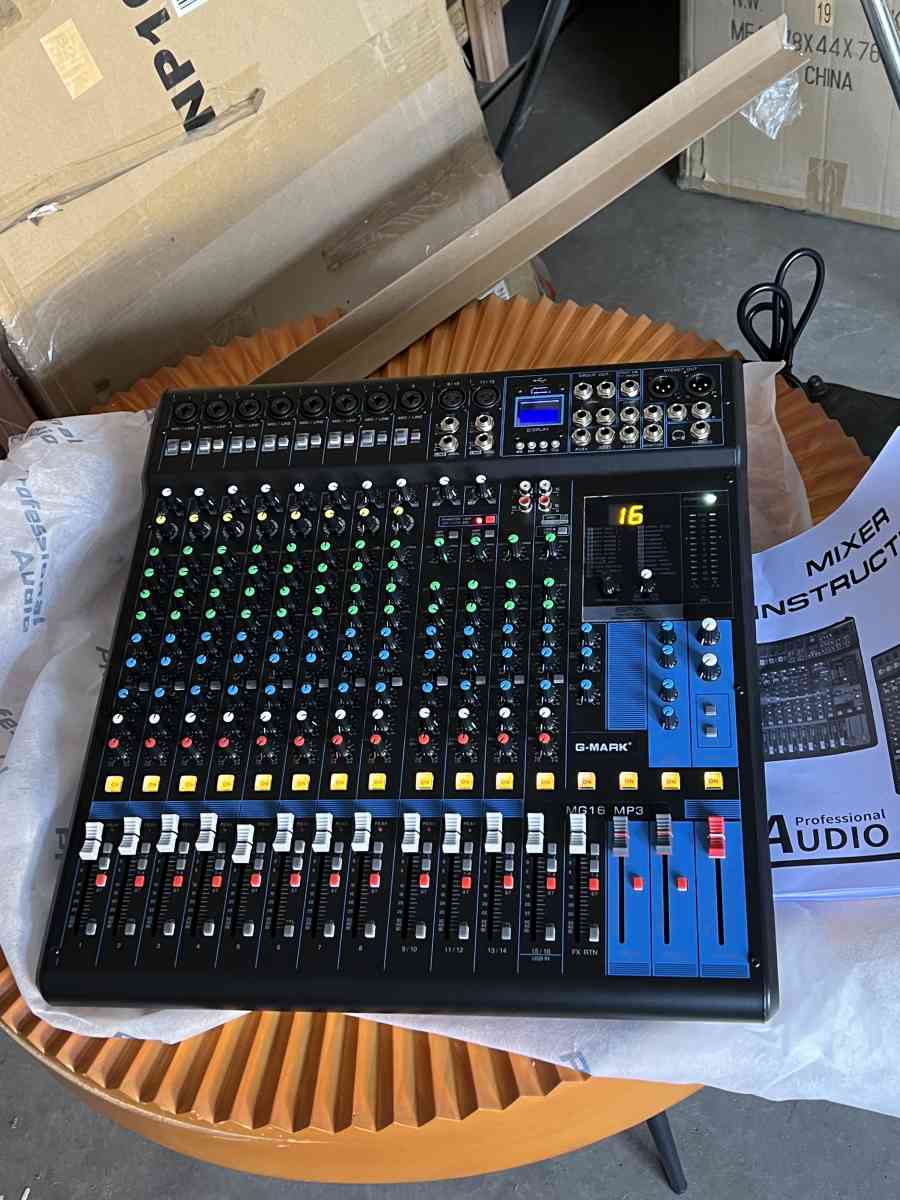 GMark Mixers Pro Audio - Bakersfield, California - FleaMarketBay