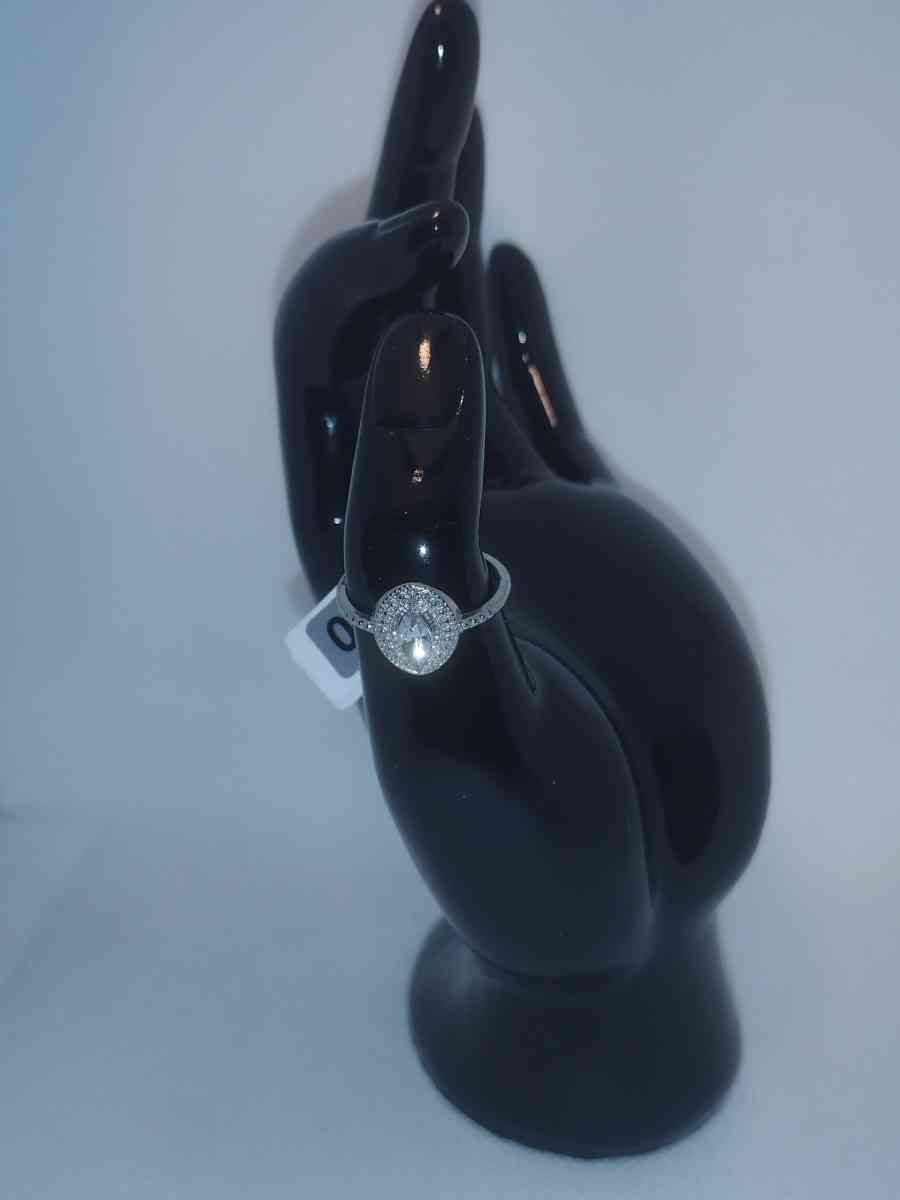 Gothic Aesthetic Signet Style Silver Ring - Roanoke, Virginia - FleaMarketBay