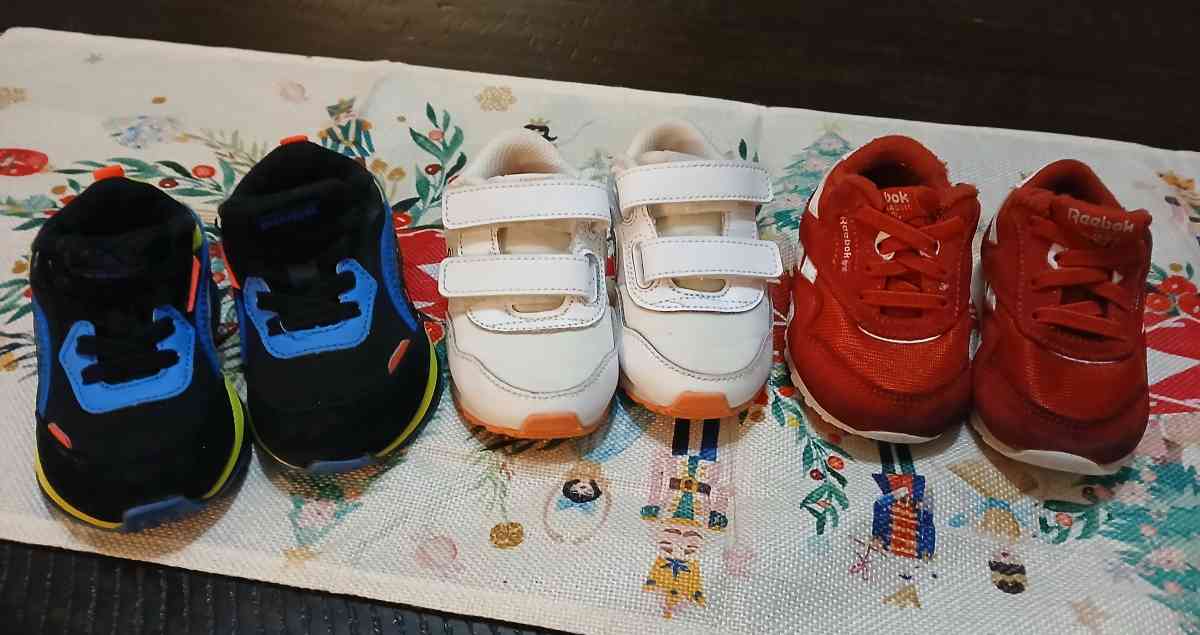 Lot of baby shoes Nike Reebok and Puma 4C - Indianapolis, Indiana - FleaMarketBay
