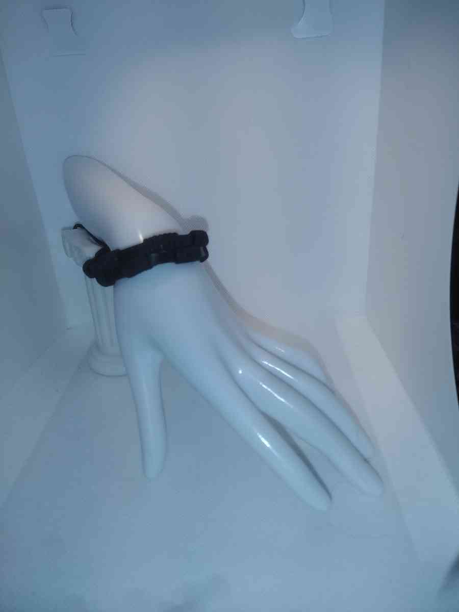 Faux Leather Bracelet 2 strap black - Roanoke, Virginia