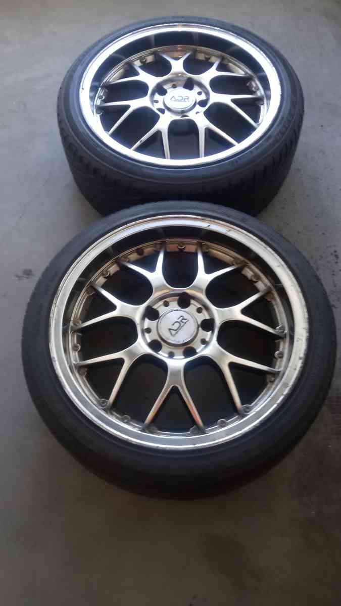 the 2 tires rims R18 sport - Atherton, California - FleaMarketBay