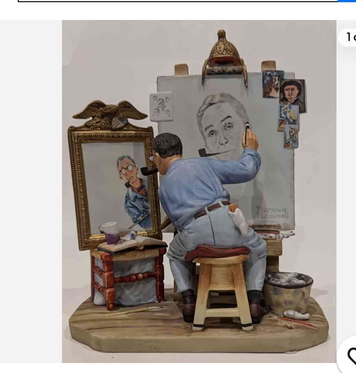 Norman Rockwell figurine - Mesa, Arizona