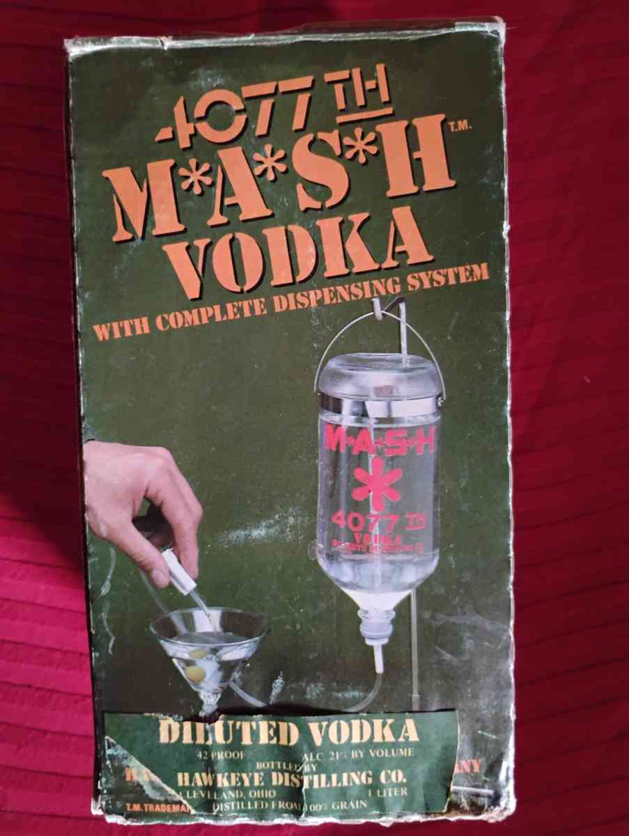 Mash 4077 vodka dispenser collectable - Kingman, Arizona