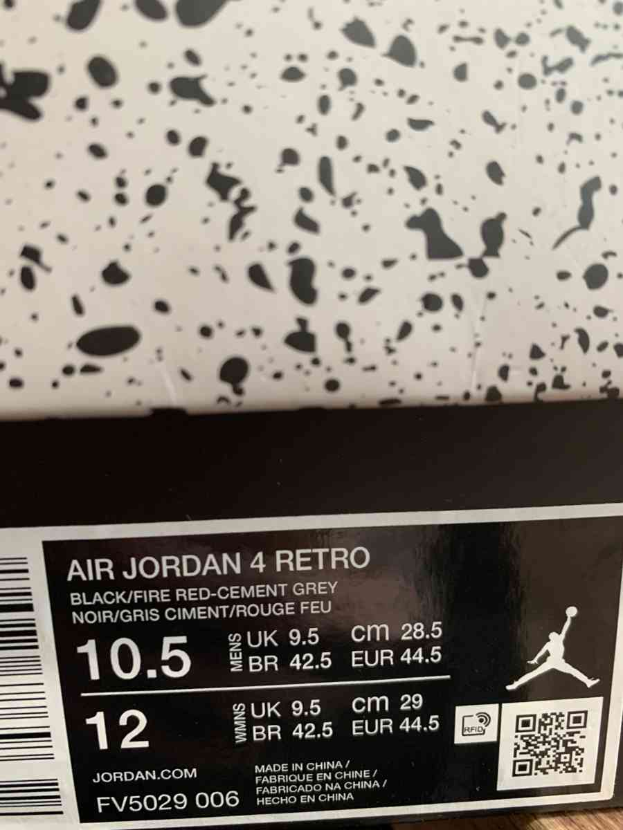 jordan retro 4s - Belleville, Michigan - FleaMarketBay