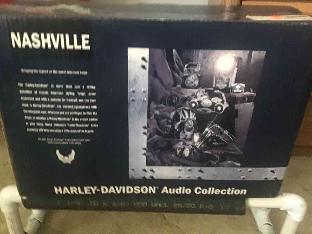 vintage Harley Davidson AM FM cassette radio - Benton, Kentucky - FleaMarketBay