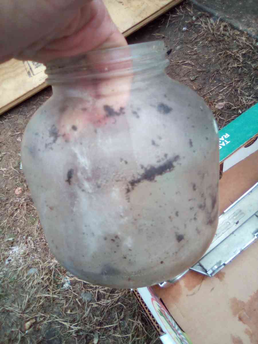 vintage jugs and bottles used but still in great shape - Scioto Furnace, Ohio - FleaMarketBay