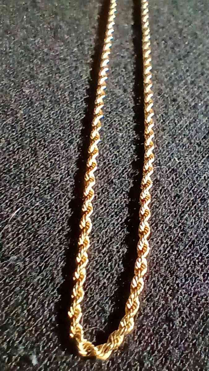 18k Gold Rope chain - Greenwood, South Carolina