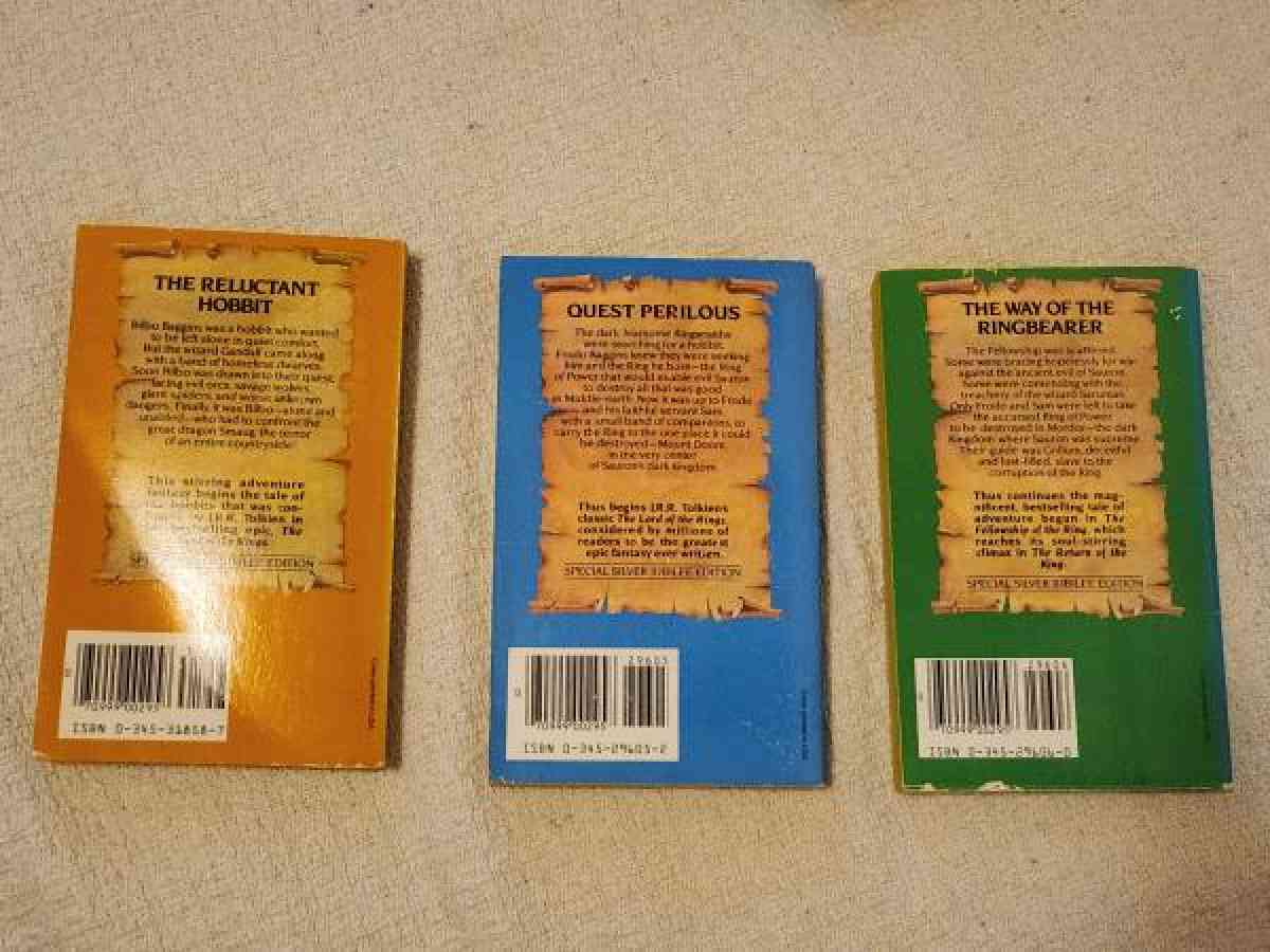 Lord of the Rings vintage books - Clinton, Massachusetts - FleaMarketBay
