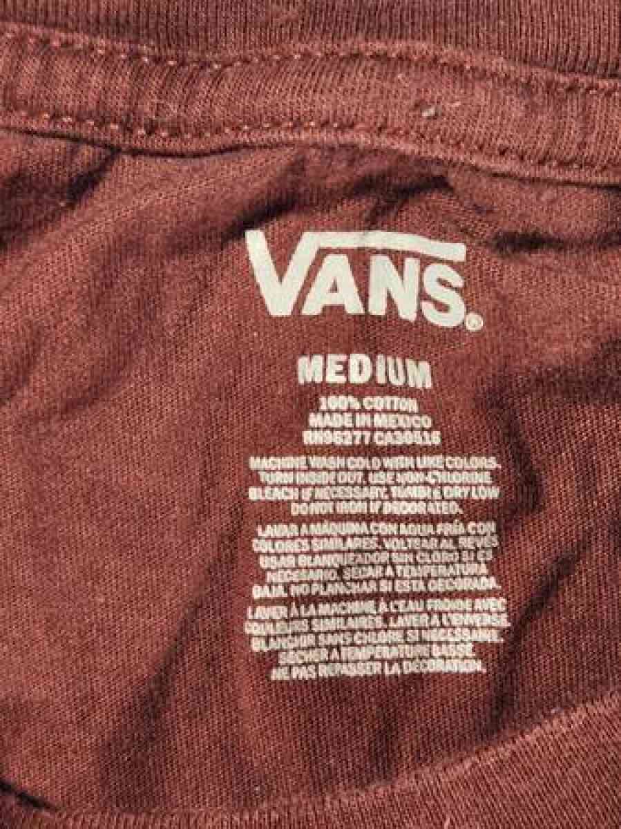 vans longsleeve shirt - Clinton, Massachusetts - FleaMarketBay