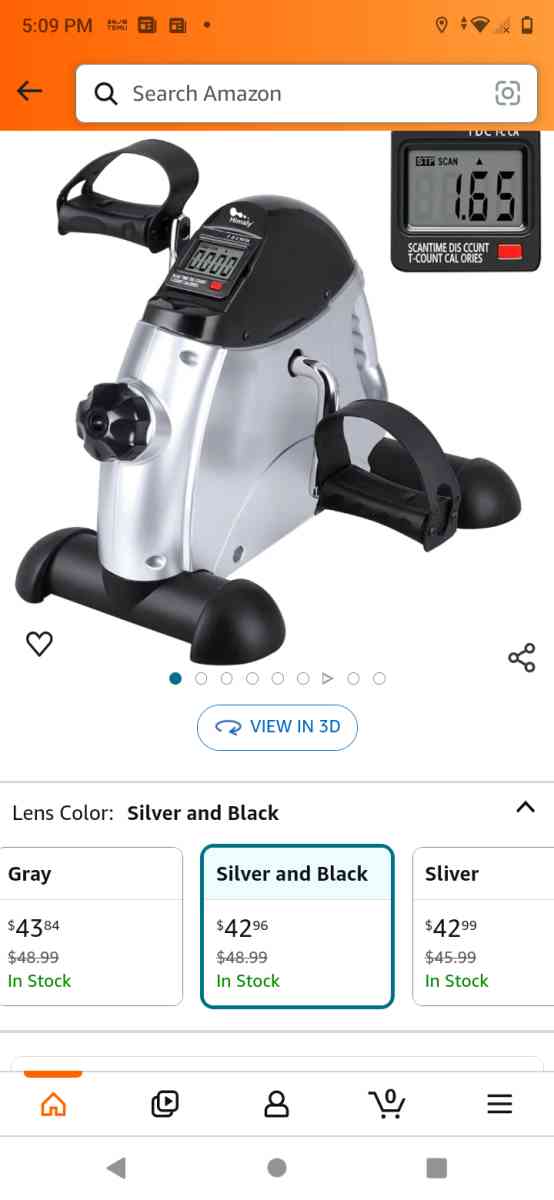 Himaly Mini Exercise Bike - Dallas, Texas - FleaMarketBay