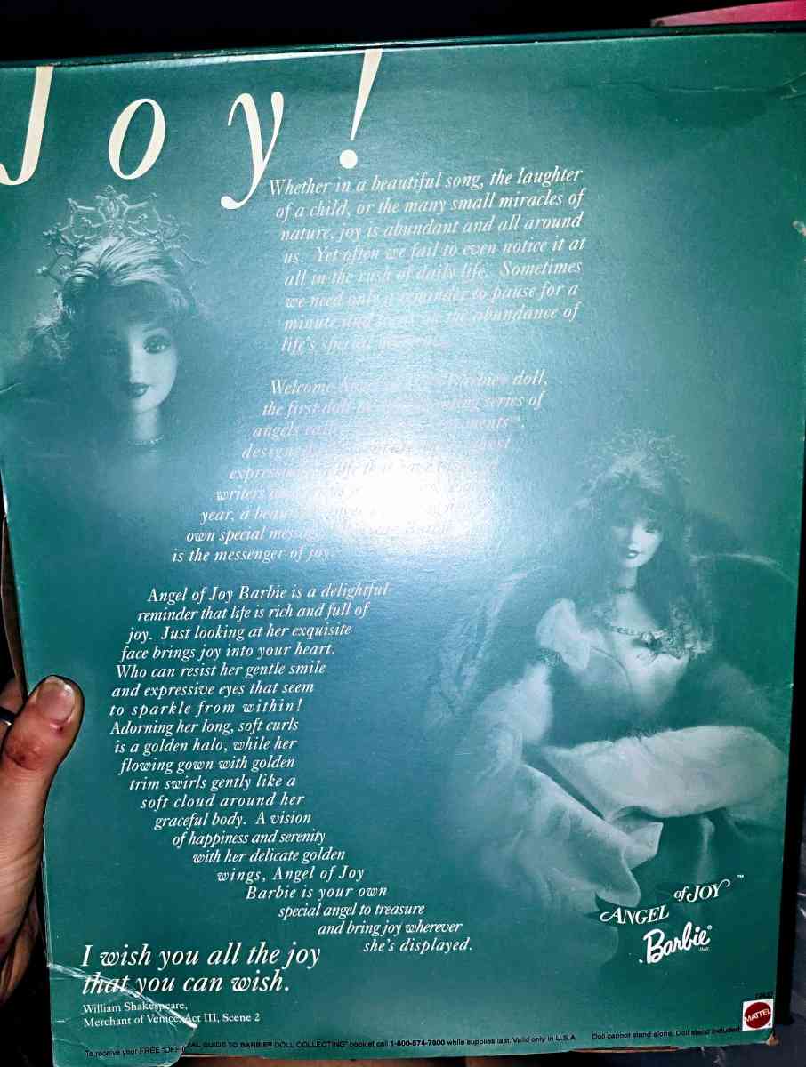 Angel of Joy Barbie 1st Edition - Pittsburgh, Pennsylvania - FleaMarketBay