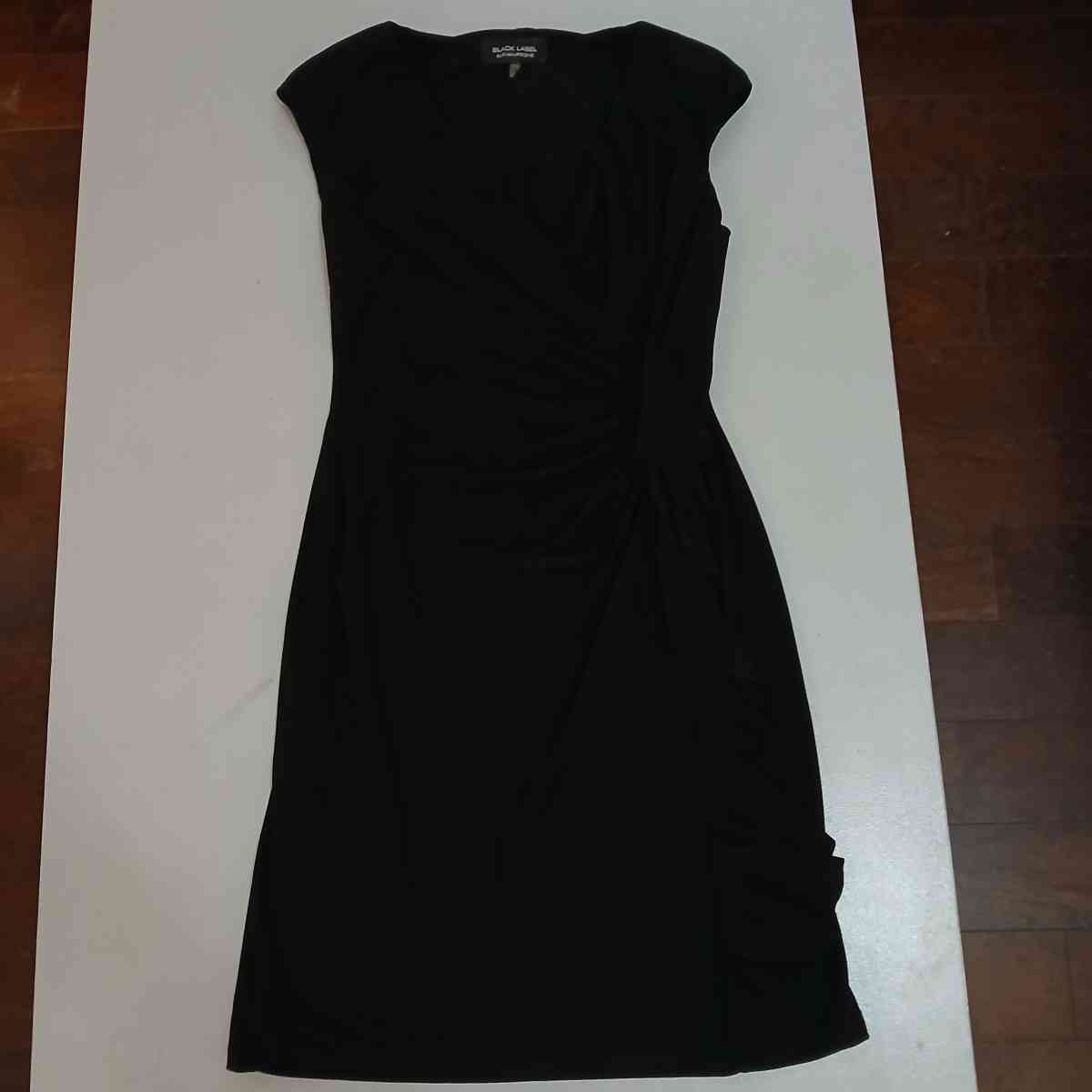 Black Label by Evan Picone Black dress size 12 - Indianapolis, Indiana - FleaMarketBay