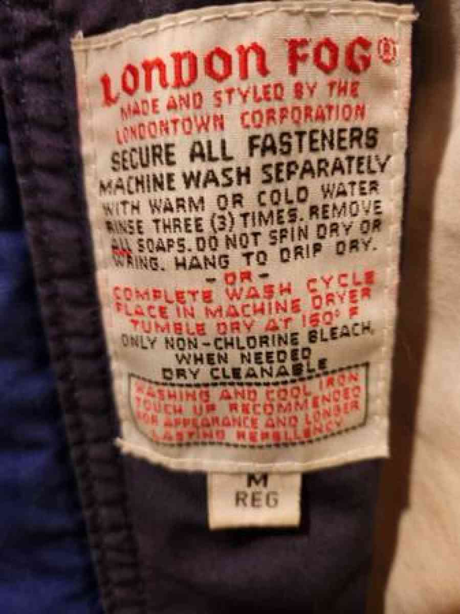 london fog coat - Clinton, Massachusetts - FleaMarketBay