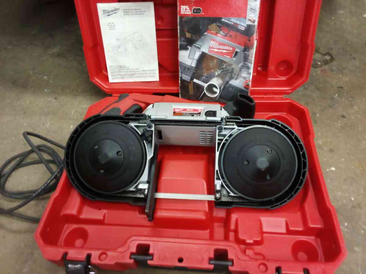 Milwaukee 11A Deep Cut Band Saw  3 Band saw blades - Westminster, Colorado - FleaMarketBay