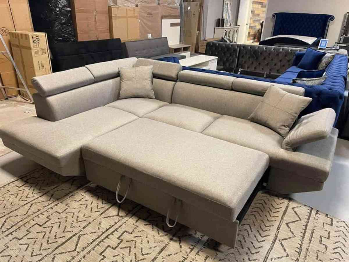 For Sale Sectional Sofa Bed - Miami, Florida - FleaMarketBay