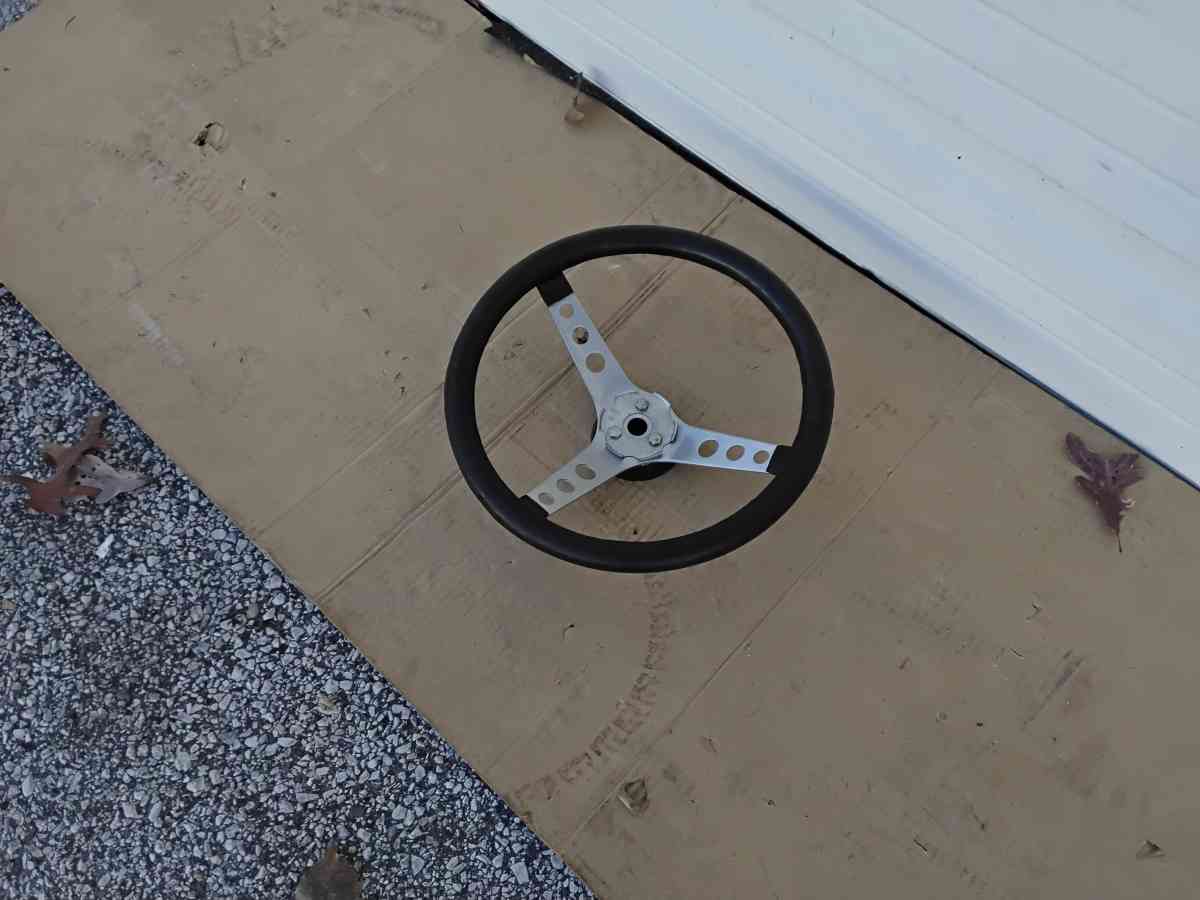 Nice Black Grant Racing Steering 14 inch Steering Wheel OEM - Williamstown, New Jersey - FleaMarketBay