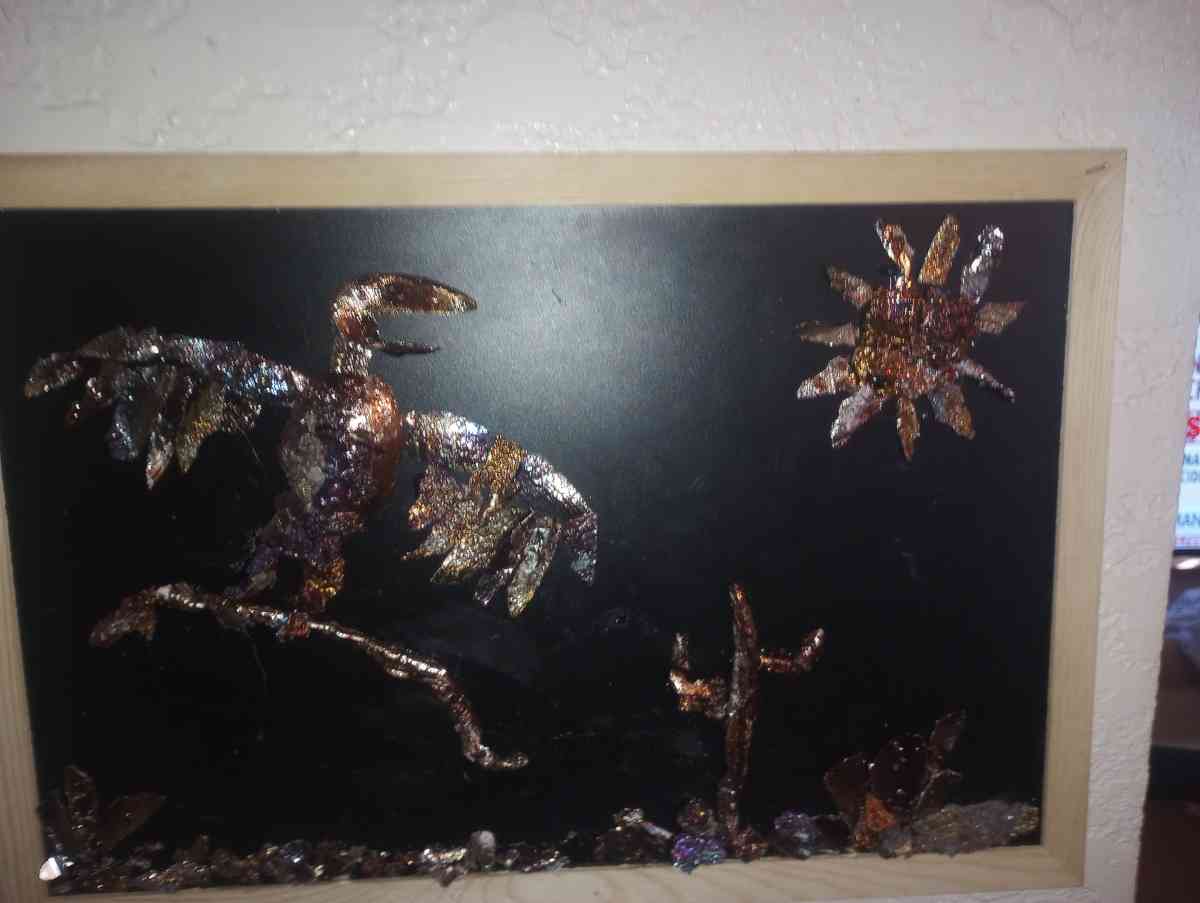 bismuth Crystal artwork - Tucson, Arizona - FleaMarketBay