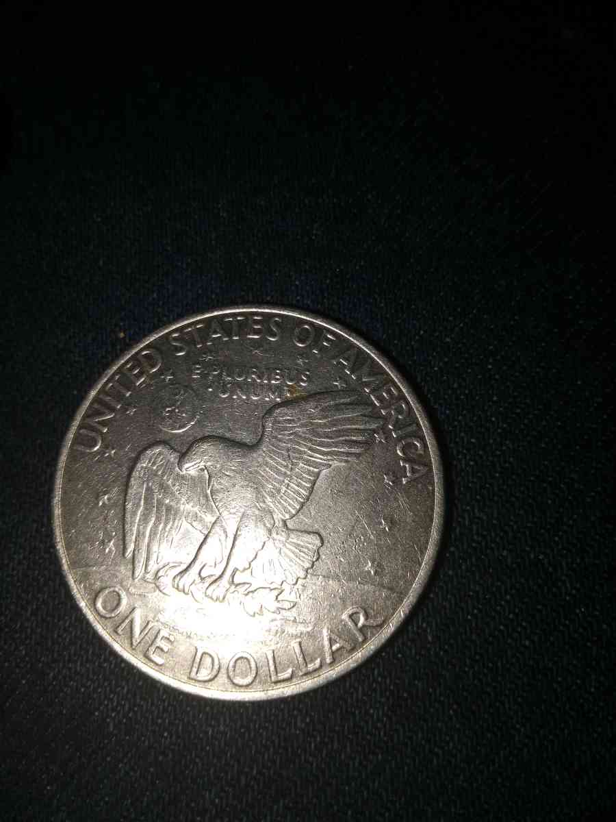 1972 eishnhower silver dollar rare flying eagle design - Clinton, Iowa - FleaMarketBay