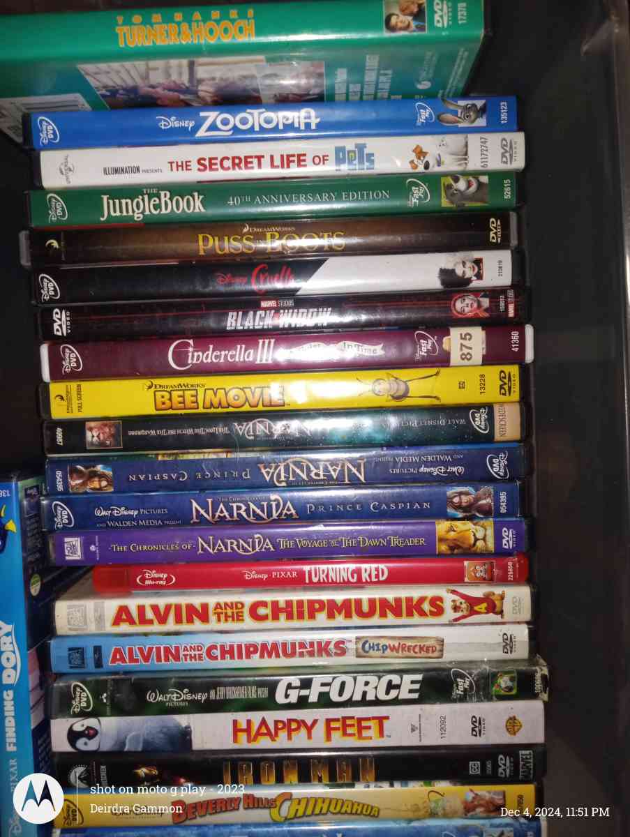30 Disney and other Children Dvds - Heflin, Alabama - FleaMarketBay