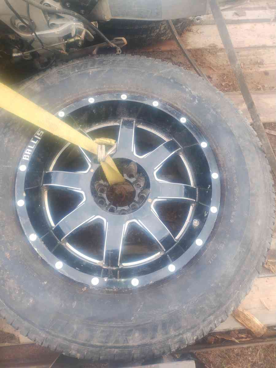 18 inch ballistic Rims five hole universal Ford bolt pattern - Newport, Arkansas - FleaMarketBay