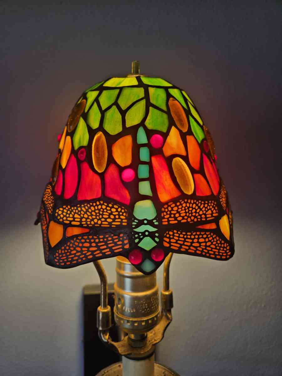 Tiffanys antique Chandelier and lamp shade - Tavares, Florida - FleaMarketBay