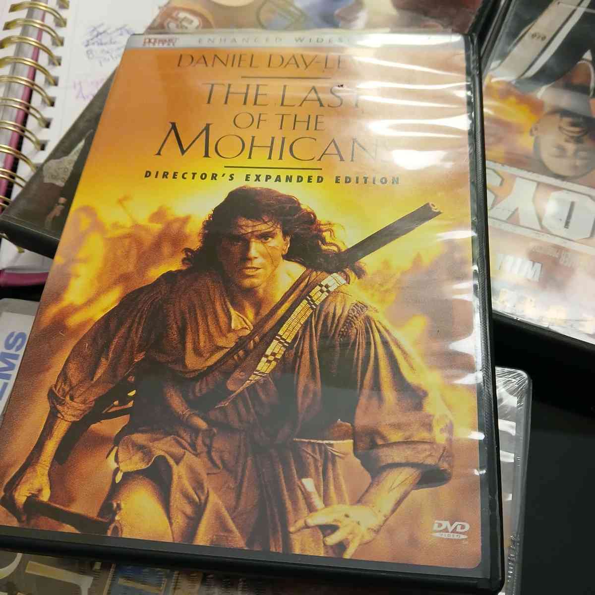 The last of the Mohicans movie DVD - Indianapolis, Indiana