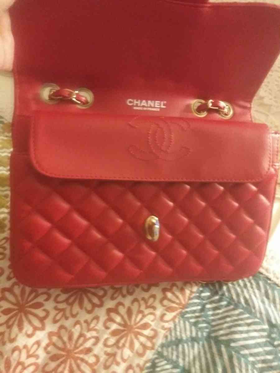 CHANEL Classic Jumbo Red Lambskin Leather Double Flap Should - Austin, Texas - FleaMarketBay