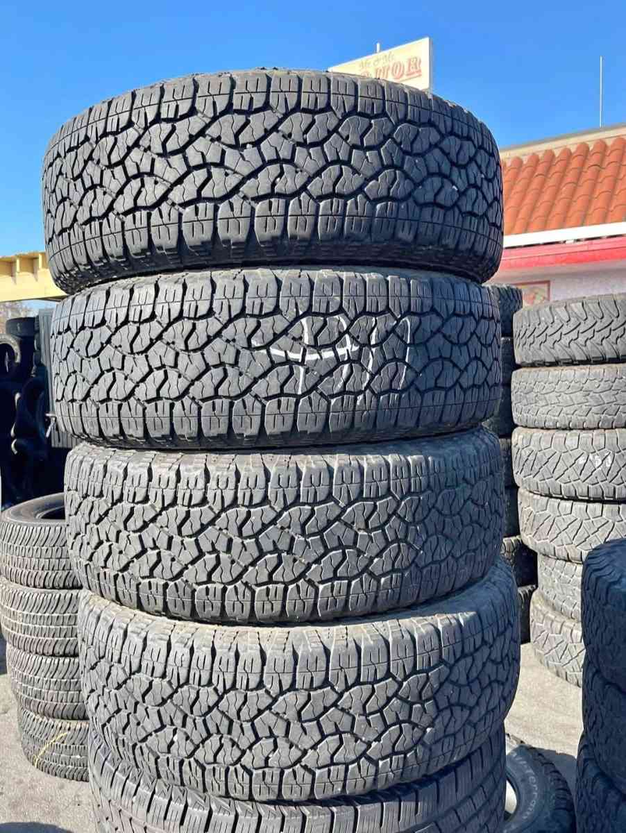 275 65 R20 Tires con 80 de vida las 4 de la marca GOODYEAR - Alicia, Arkansas